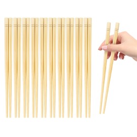 7 Inch X 10 Pairs Chopsticks,Reusable,Simplea and Minimalistic Design,More Size Choices 7"/9.5"/12"