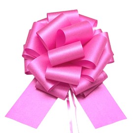 12" Large Gift Bow,1pcs Glitter Big Gift Bow Big Bow for Bike Bow for Present Bow for Large appliances,Bikes,Table Decorations and Party Events Decoration (Bright Pink)