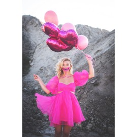 Tattoocrew 2 Tattoo Looks Fantastic Plastic for Sticking on Face, Pink Skull, Arms, Body, Tattoos for Adults, Set Temporary Tattoos for Women/Men, Festival, Carnival, Fancy Dress Costume