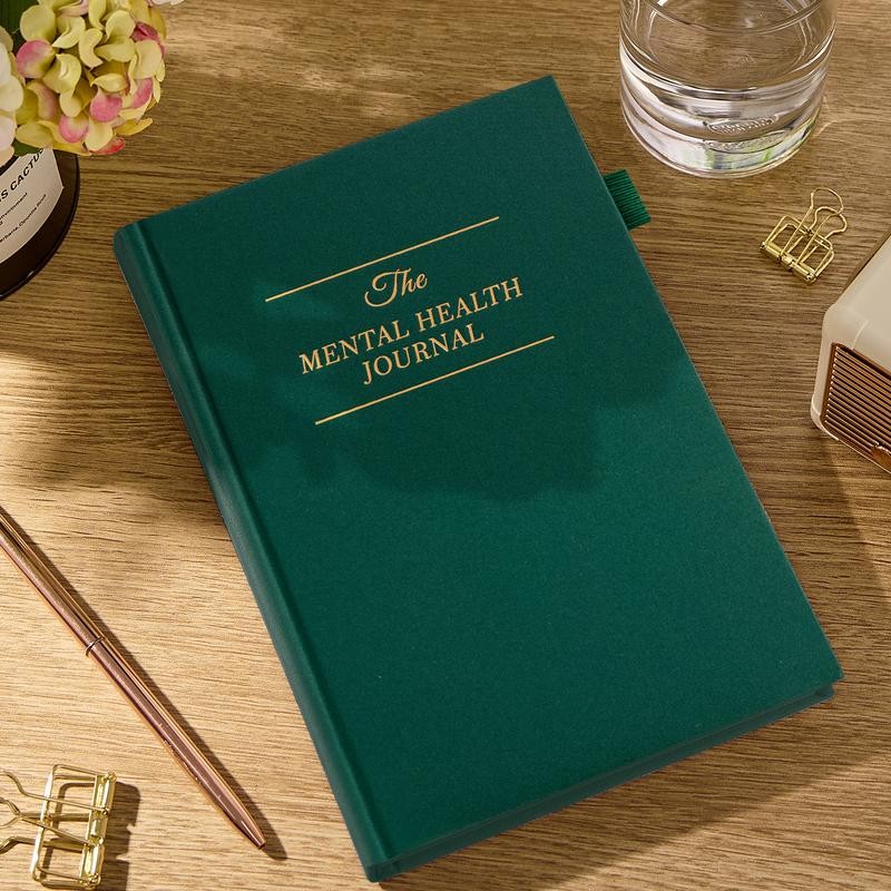 Mental Health Journal, Anxiety & Guided Journal for Women (A5