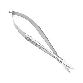 AAProTools Micro Curved Scissors Sharp/Sharp 4.5" Castroviejo Stainless Steel Instruments