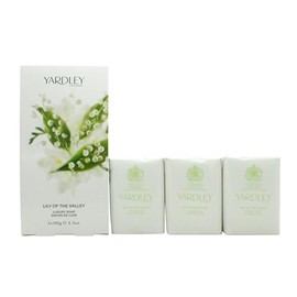 Lily of the Valley by Yardley Soap Trio 3 x 100 g