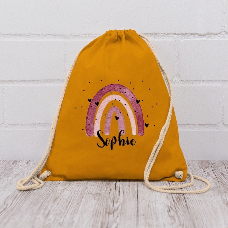 Geschenk mit Namen personalisiert by Shirtracer - Gym Bag Backpack