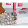 ALFA Set of 12 Colourful Sewing Clips
