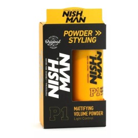Nishman Nish Man Cera En Polvo Da Volumen Control Ligero Profesional