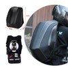 JFG RACING Motorcycle Backpack Waterproof Hard Shell Helmet Backpack Carbon