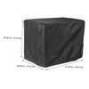 CIYODO Generator Cover Oxford Cloth All-weather Protection Easy to Install