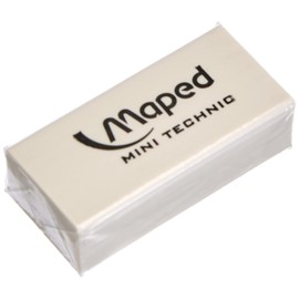 Maped Technic 300 eraser white, 1 piece