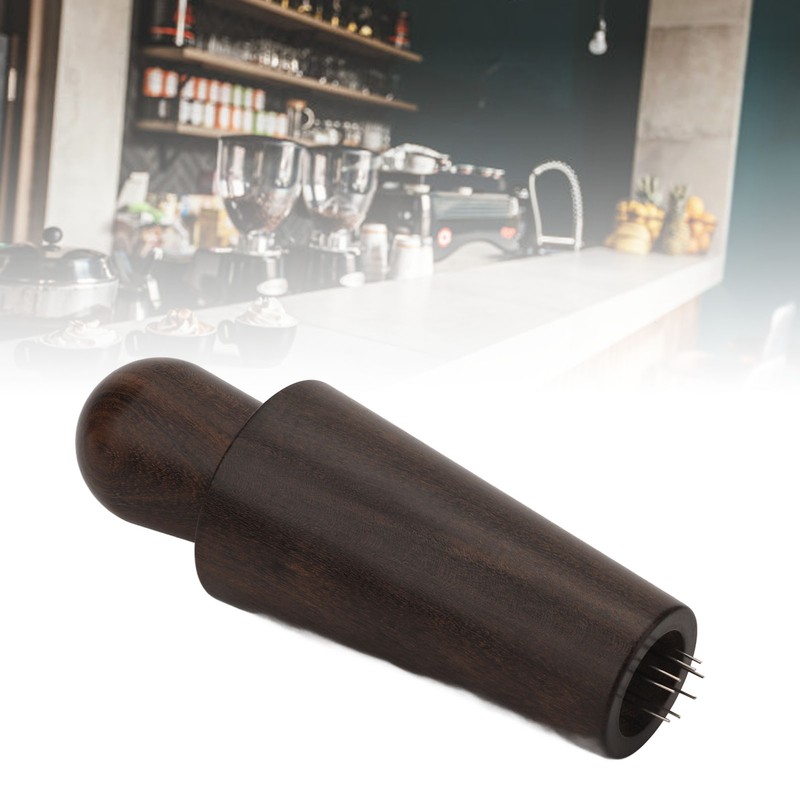 Coffee Distribution Tool Stirrer Stirring WDT Tool Natural Wood Handle