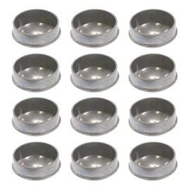 Chain Link Fence 2 (1 7/8" OD) Round Dome External Post Caps | Die Cast Aluminum Caps | Chain Link Caps | (Pack of 12)
