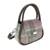 Glen Appin Harris Tweed Buchan Round Mini Handbag With Detachable