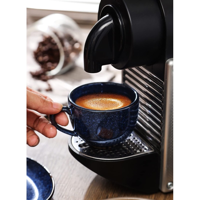 vicrays Ceramic Espresso Coffee Cups Set 4 oz Porcelain Espresso