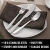 Hiware 72-Piece Silverware Set for 12, Stainless Steel Flatware Cutlery