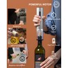 CIRCLE JOY 6-in-1 Electric Wine Opener Set Rechargeable Stainless Steel
