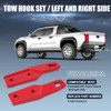 Rear Tow Hooks Compatible with Toyota Tacoma 2024 2025 2026