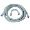 Spares2go Drain Hose Extra Long Water Pipe for Hotpoint Dishwasher