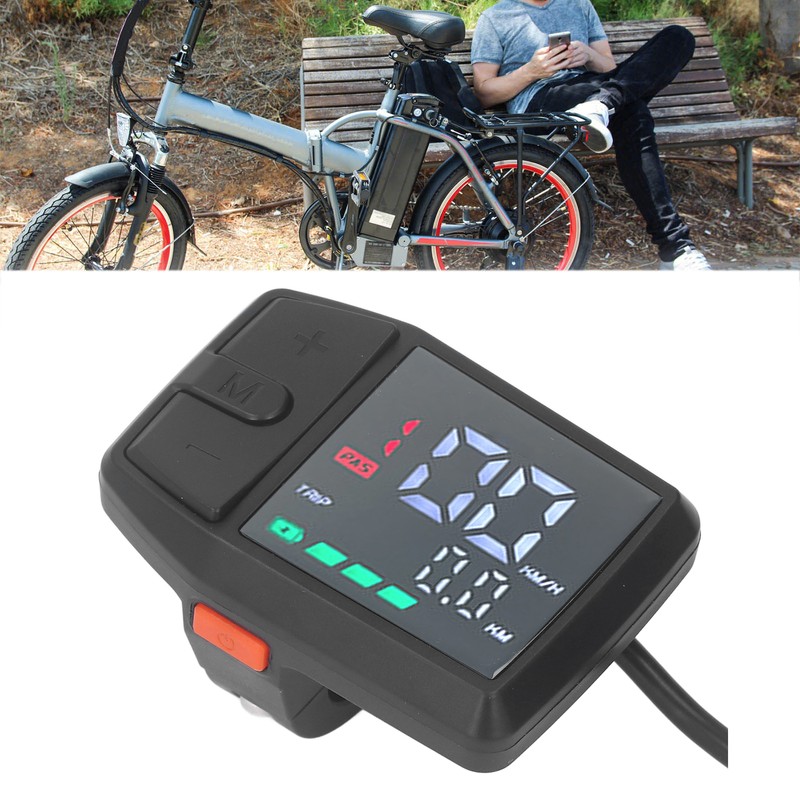 Electric Bike LCD Display Waterproof Multifunctional Color LCD Display Control