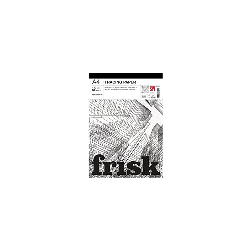 Frisk 23112148 C-Trace 112Gm A4 30S Pad, Transparent