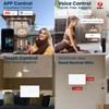 LOUYSGEN Zigbee Smart Switch 118X72X34MM,Need Zigbee Hub and Neutral Wire,2.4GHz