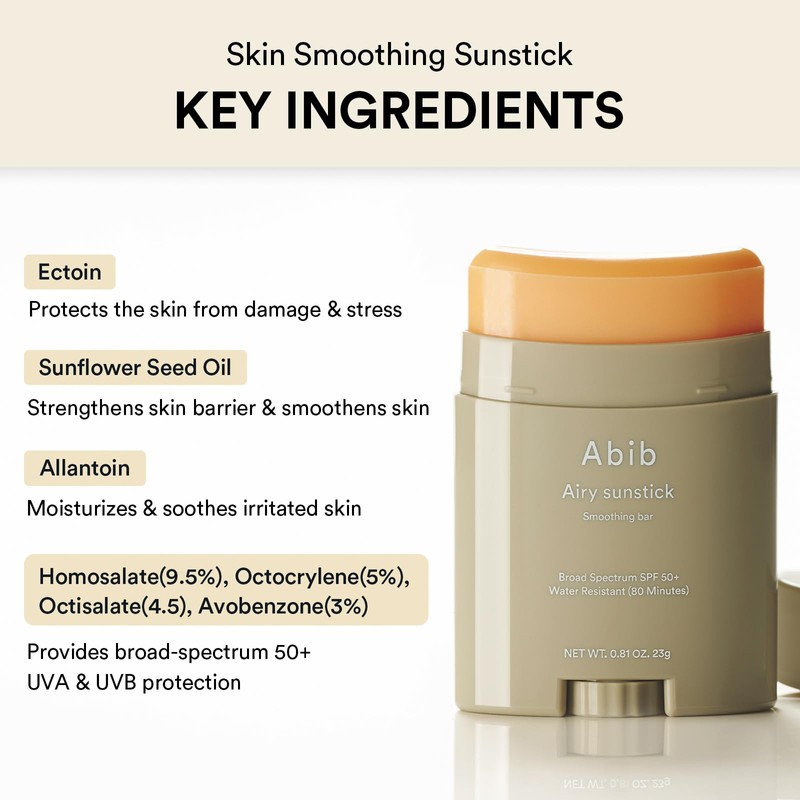 Abib Airy & Quick Sunstick DUO Broad Spectrum SPF50+ 1.58