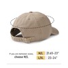 FURTALK Men and Women Vintage Washed Distressed Cotton Baseball Cap