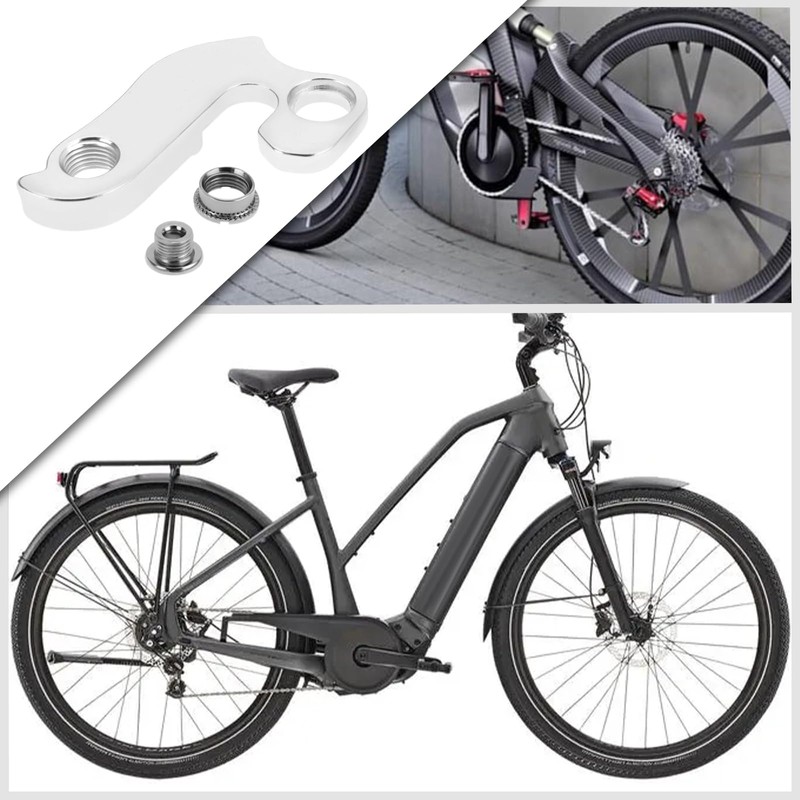 YINETTECH 2 Sets Bicycle Front Derailleur Hook Rear Derailleur Hanger