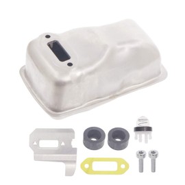 Cnfaner Exhaust Muffler Assembly for STIHL TS410 TS420 4238 140 0610 4238 140 0611 Cut Off Saw w/Gaskets