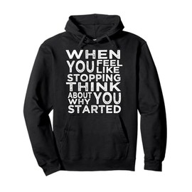 Motivational Quotes Inspirational Gifts For Gym Workout Pullover Hoodie