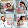 1Pack Satin Pillow Case, Satin Pillowcase, Both Sides Printing Pillowcase