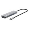 Manhattan USB-C PD auf HDMI 9-in-1 4K Dockingstation grau