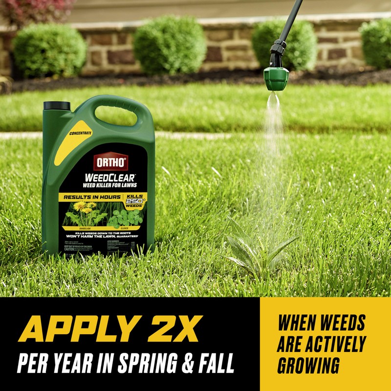 Ortho WeedClear Weed Killer for Lawns Concentrate, Kills Dandelion and