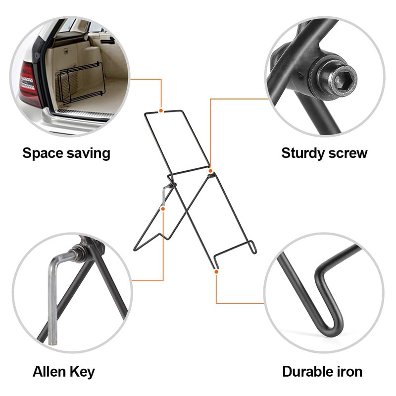 DOKIO Adjustable Tilt Solar Panel Bracket – Portable Stainless Steel