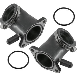 Carburetor Intake Manifold,16065-1370 16065-1371 Carburetor Intake Manifold Boot Compatible with Kawasaki 16065-1370 16065-1371
