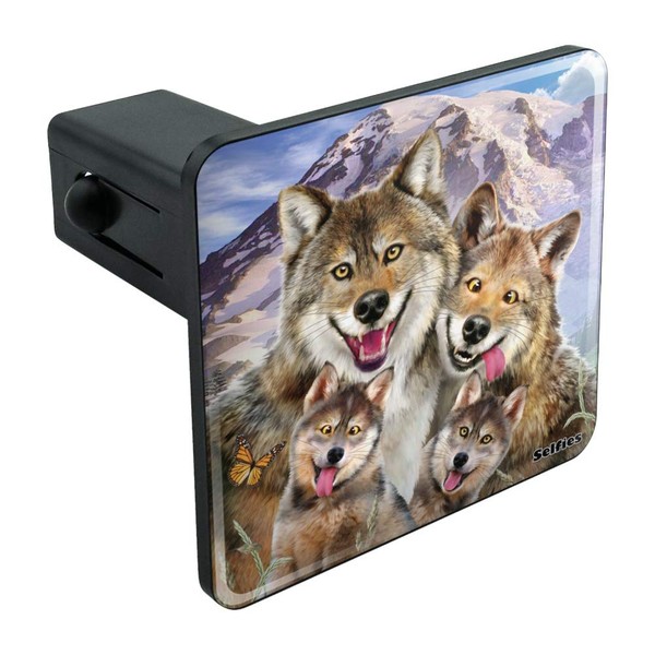 GRAPHICS & MORE Wolf Pack Selfie Family Wolves Tow Trailer