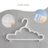 PUPPAPUPO Baby & Kids Hangers Set of 15 [Cloud] Storage,