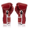 Fairtex BGV9 Mexican Style Red White Muay Thai Boxing Glove