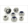 M3-M12 165 Pieces Stainless Steel Nylon Lock Nut Sets, Self-Locking