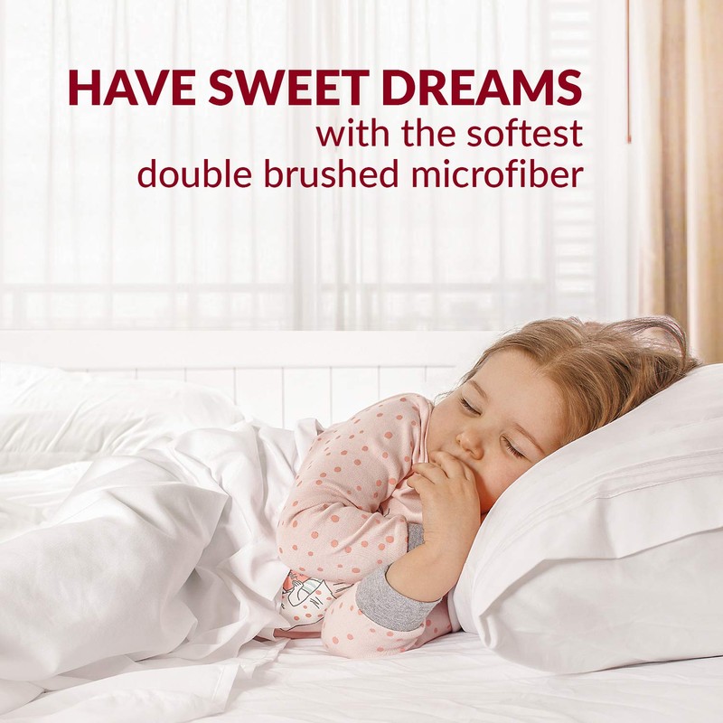 Mellanni Pillow Cases - Luxury, Extra Soft, Cooling Pillow Covers