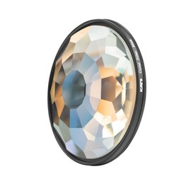 KANI 82mm Prism Filter, Crystal Filter, Front Rotation, Special Effects Filter, Kaleidoscope Effect, Night Scene Photography, Illumination K17665