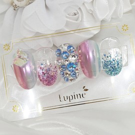 ✨Fantastic handmade nail tips✨ - Long Round Square / ✨환상 수제네일팁✨ - 롱라운드스퀘어