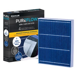 PureFlow HEPA Cabin Air Filter PC8214HX|Fits 2022-21 Ford F-600 Super Duty