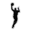 Basketball Player Patch, Basketball Cute Patch, Basketball patch Embroidered Iron