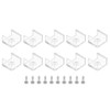 PATIKIL LED Strip Light Clips, Pack of 50 Mounting Brackets,