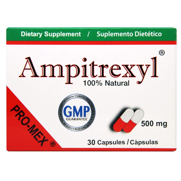 Ampitrexyl 500mg Capsules, Size: 30 by Pro-Mex LLC