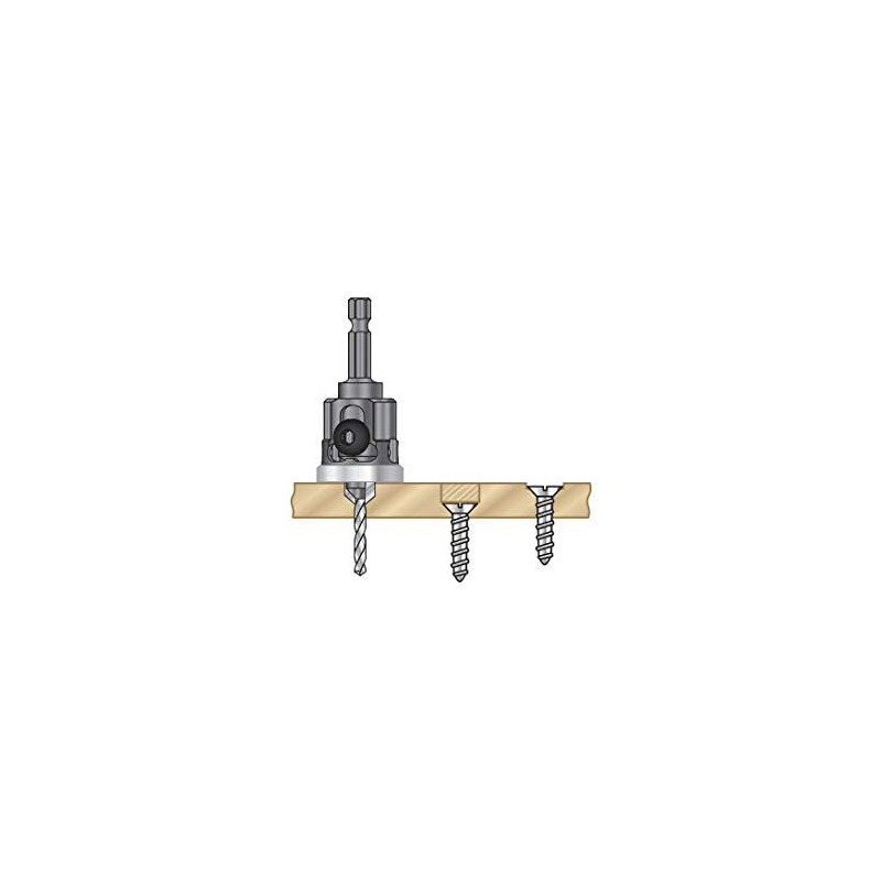 Amana Tool 82 Degree Countersink with Adjustable Low Friction Drill