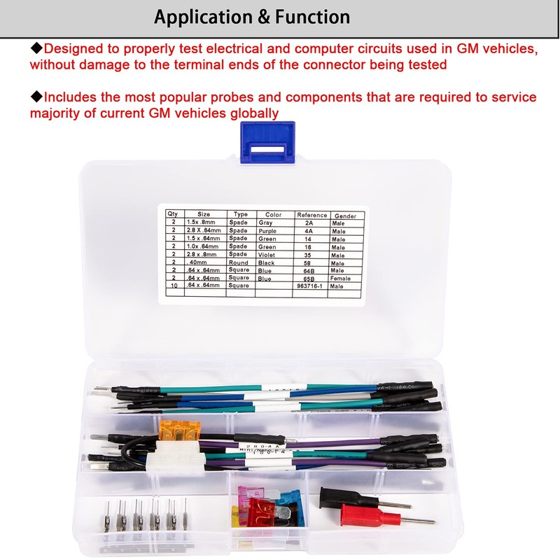 CASTNOO J-35616 TP-300-A Terminal Test Probes Kit Compatible Suitable for