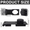 Erzekrim Hasp with Combination Lock 4.5 Inch Security Hasp with