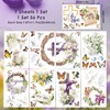 AhfuLife He is Risen Easter Window Stickers, 9 Sheets Reusable