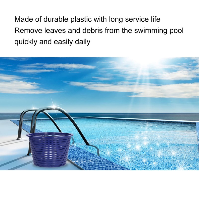 Pool Skimmer Basket, Pool Basket Wide Application Easy Installation for