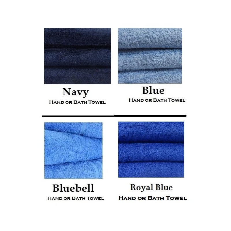 Duck Cameo (1374) - Embroidered Cotton Hand Towel (White)